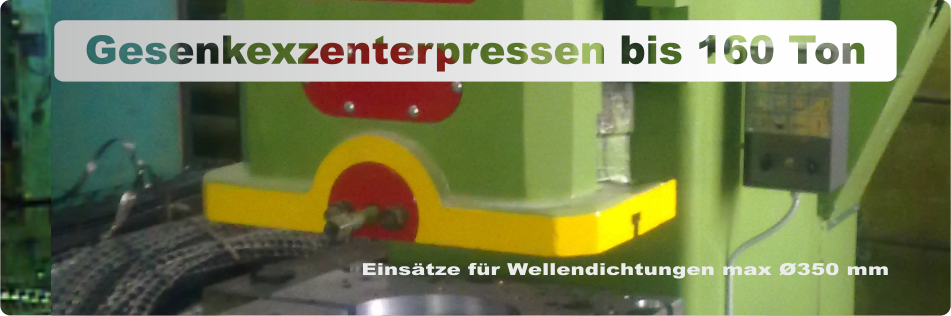 Stanzmaschinen bis 160 Ton