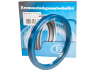 864135-02 Uszczelka piasty przedniej KAMAZ 130x154x15 NBR-440 niebieska